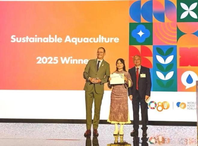 上海海洋大学“双一流”学科学生团队获世界粮食论坛首次“可持续水产养殖奖”冠军