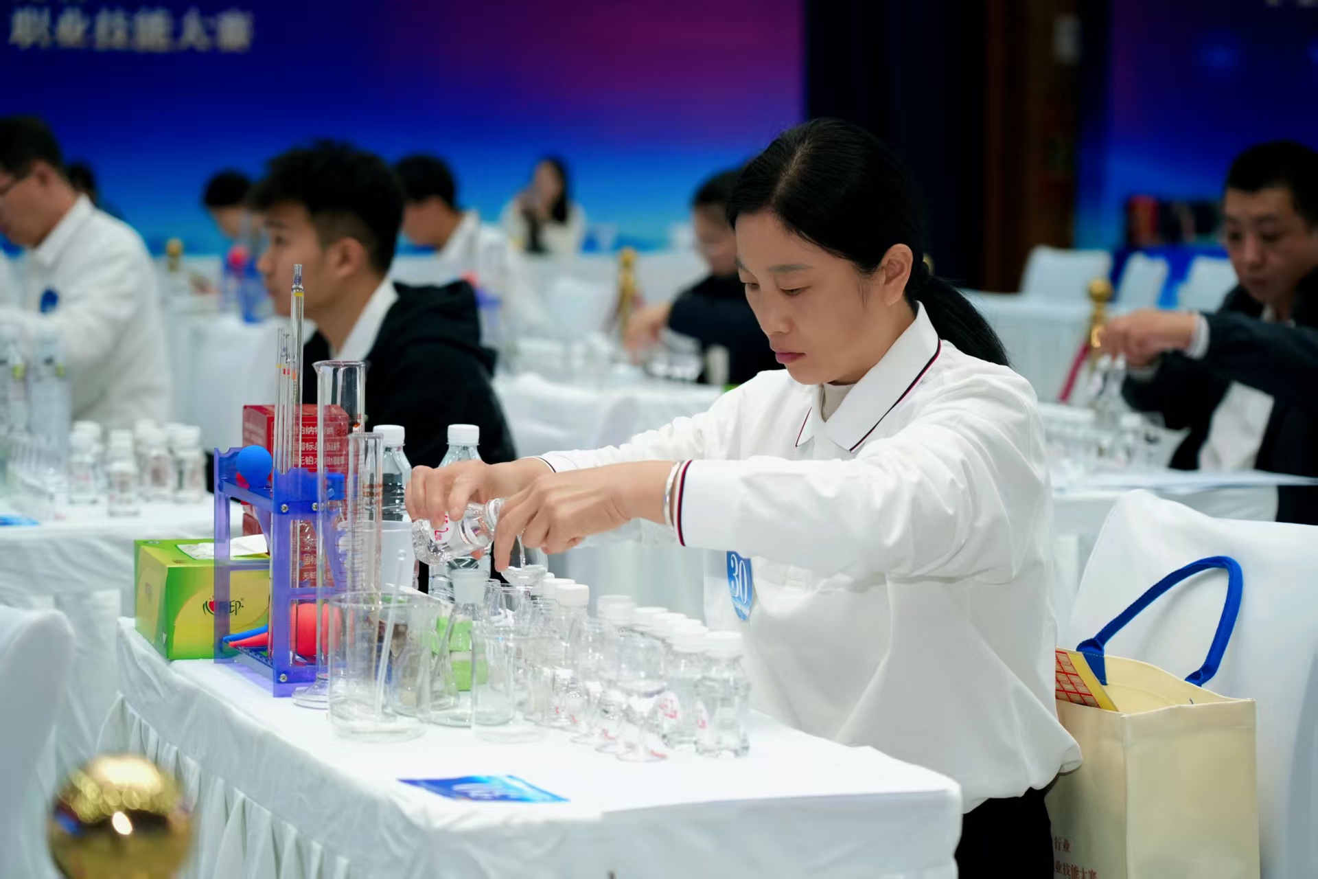 第三届山西省食品工业行业职业技能大赛开赛(图5)