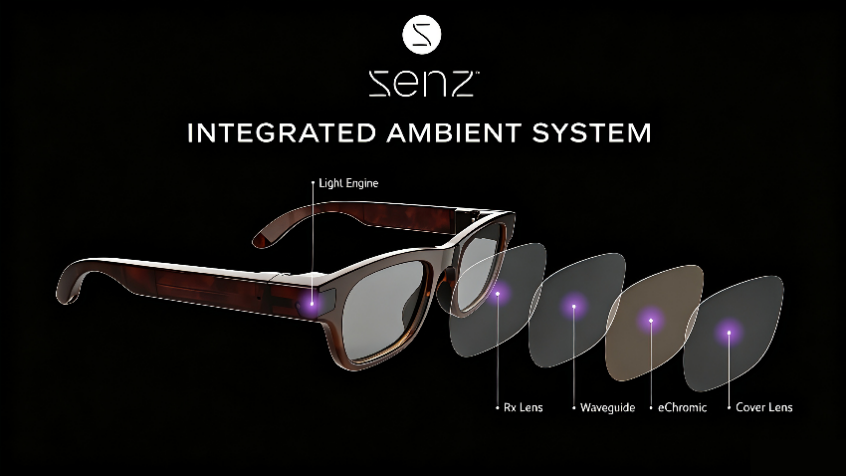 从SENZ™到XR未来：AR光波导如何推动智能眼镜产业发展(图1)